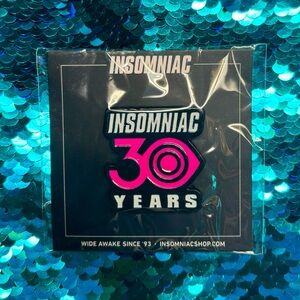 Insomniac Events 30th Anniversary Pin